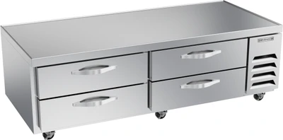 Beverage Air WTRCS72HC 72"W Four Drawer Worktop Cook Stand Refrigerator
