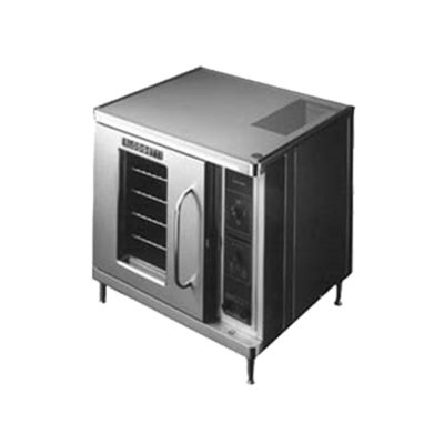 Blodgett CTB SGL Stainless Steel 1 Deck Half Size Electric Convection Oven - 208 Volts 3-Ph