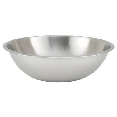 Winco MXHV-1600 16 qt. Stainless Steel Mixing Bowl