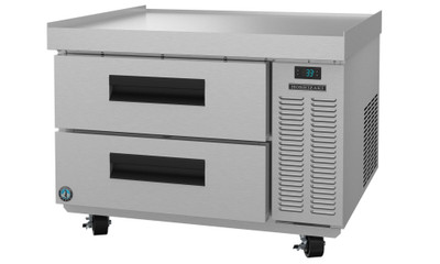 Hoshizaki CR36B Steelheart 36.5" W All Stainless Steel 1-Section with 2 Drawers Refrigerated Equipment Stand - 115 Volts