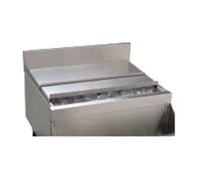 Advance Tabco SSC-30-X 28.75&quot; W x 16.25&quot; D Stainless Steel Special Value Ice Bin Sliding Cover