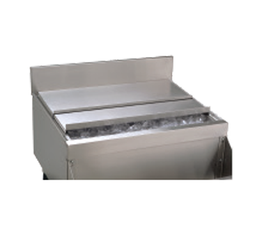 Advance Tabco SSC-30-X 28.75" W x 16.25" D Stainless Steel Special Value Ice Bin Sliding Cover