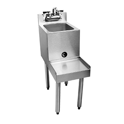 Glastender C-BSA-14 Stainless Steel CHOICE Underbar Blender Station - 14"W x 24"D