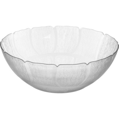 Carlisle 691907 17.2 Qt. PolyCarbonate Clear Petal Mist Bowl
