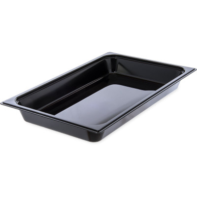 Carlisle 10400B13 Full Size 7.6 Qt. Amber Storplus High Heat Hot Food Pan