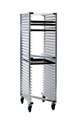New Age 1331Z 69.75"H "Z" Type Nesting 20 Bun Pan Rack