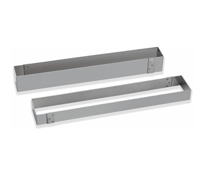 Matfer Bourgeat 371016 22.5&quot;L x 3.75&quot;W x 1.75&quot;H Stainless Steel Rectangle Mousse Frame