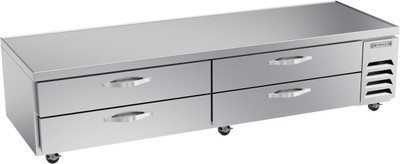 Beverage Air WTRCS96HC 96"W Four Drawer Worktop Cook Stand Refrigerator