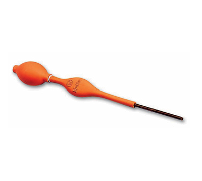 Matfer Bourgeat 262230 Sugar Pump 14&quot;L x 2.38&quot;W x 2&quot;H Rubber With Copper Tip