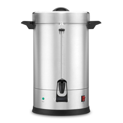 Waring WCU110X 5 Oz. Stainless Steel Dual Heater System Coffee Urn - 120 Volts