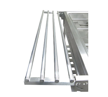 Adcraft EST-240/TH 57.25" W Stainless Steel Tray Slide Shelf