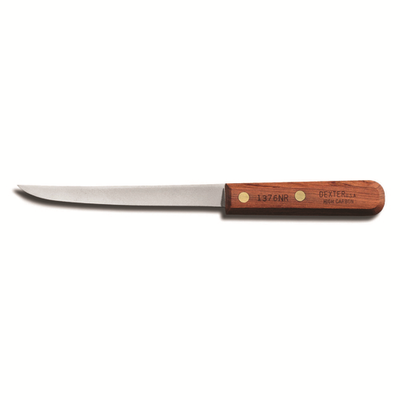Dexter 2070 6" High Carbon Steel Narrow Traditional Boning Knife with Beech Handle