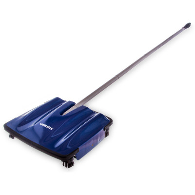 Carlisle 3639914 9 1/2" W ABS Plastic Blue Multi-Surfaces Duo-Sweeper