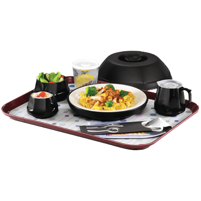 Dinex DX440003 Heritage Onyx Insulated Dome for 9" Plate