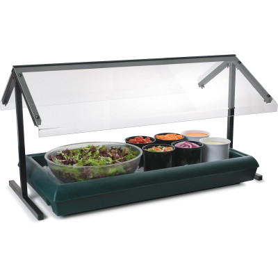 Carlisle 971203 73-1/4"W Black Portable Sneeze Guard