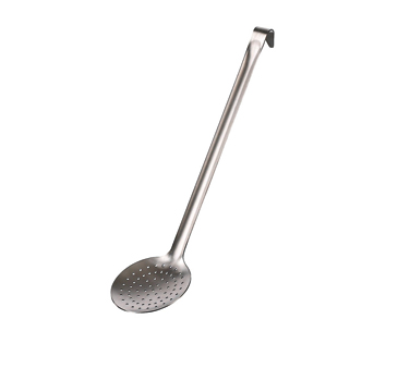 Matfer Bourgeat 112063 4-3/4" Dia. Round Stainless Steel Perforated Skimmer
