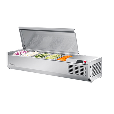 Turbo Air CTST-1200-N E-Line Countertop Salad Table 47-1/4&quot;