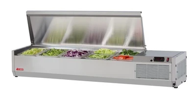 Turbo Air CTST-1200-N E-Line Countertop Salad Table 47-1/4"
