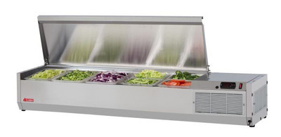 Turbo Air CTST-1200-N E-Line Countertop Salad Table 47-1/4"