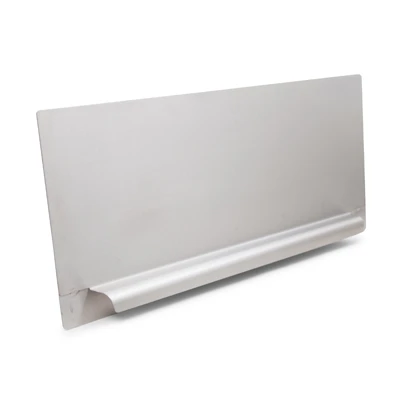 John Boos PB-RES-20 24-1/2"W x 9-3/4"H 18/300 Stainless Steel Splash Guard