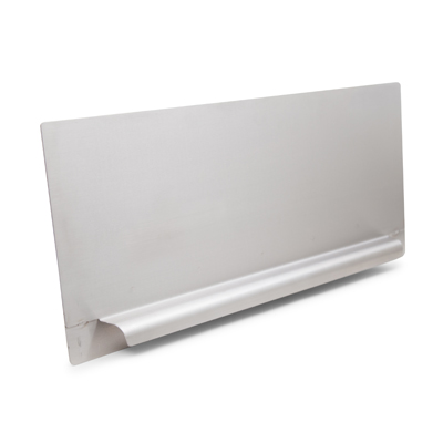 John Boos PB-RES-20 24-1/2"W x 9-3/4"H 18/300 Stainless Steel Splash Guard