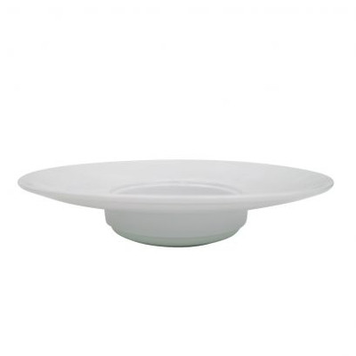 CAC China HMY-122 7 Oz. Super White Porcelain Round Harmony Pasta Bowl (1 Dozen)