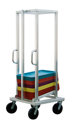 New Age 50112 27.75"W x 73”H x 28.5"D Bulk Sheet Pan Dolly - 140 Pan Capacity