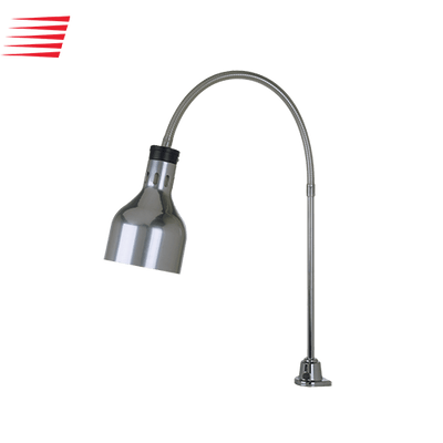 Cres Cor IFW60GL10PN Polished Nickel Hood Warmer with 1 Bulb Portable Infra Red - 250 Watts
