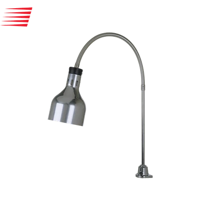 Cres Cor IFW60GL10PN Polished Nickel Hood Warmer with 1 Bulb Portable Infra Red - 250 Watts