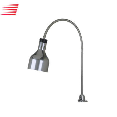 Cres Cor IFW60GL10PN Polished Nickel Hood Warmer with 1 Bulb Portable Infra Red - 250 Watts