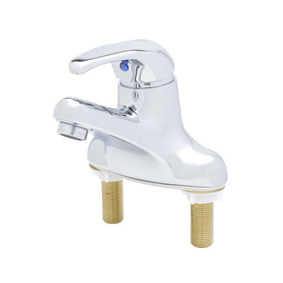 T&amp;S Brass B-2711-WS Faucet single lever 4" center set