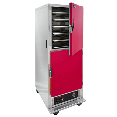 Cres Cor H135UA11 25.75" W Aluminum One Compartment Insulated Mobile Heated Cabinet - 120 Volts