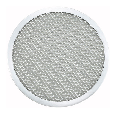 Winco APZS-10 10" Aluminum Pizza Screen