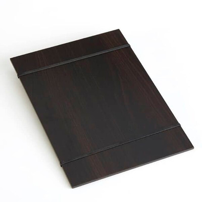 American Metalcraft CBRB 9" W Wood Menu Board