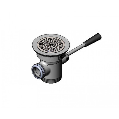 T&amp;S Brass B-3972-XS Waste Drain Valve 3-1/2&quot;