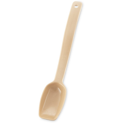 Carlisle 446006 0.5 Oz. Solid Beige Plastic Salad or Buffet Spoon