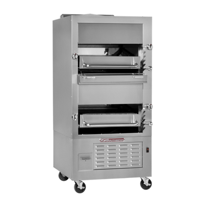 Southbend 270 34" W Stainless Steel 2 Decks Liquid Propane Broiler - 208,000 BTU