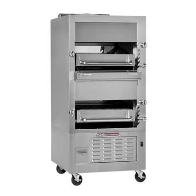 Southbend 270 34" W Stainless Steel 2 Decks Liquid Propane Broiler - 208,000 BTU
