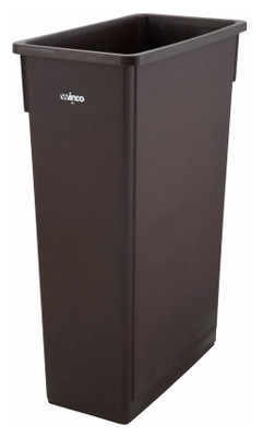 Winco PTC-23B Slender Trash Can