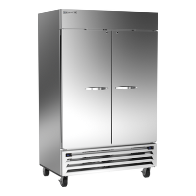 Beverage Air HBRF49HC-1-A 52" W Two-Section Solid Door Reach-In Horizon Series Refrigerator/Freezer
