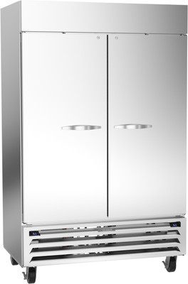 Beverage Air HBRF49HC-1-A 52" W Two-Section Solid Door Reach-In Horizon Series Refrigerator/Freezer