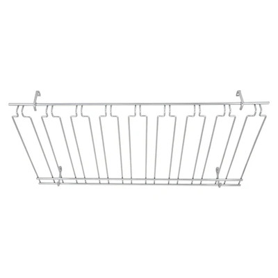 Winco GHC-1836 36" Chrome Plated Overhead Glass Rack