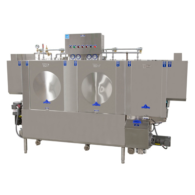 Stero ER86S High Temp Dishwasher With 22&quot; Power Scrapper With Conveyor Type 208 Volts