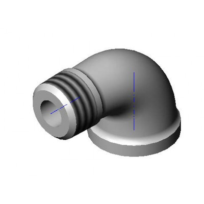T&S Brass 150X Street Elbow 1"
