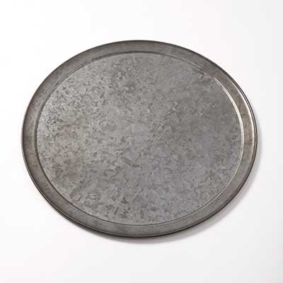 American Metalcraft GTP16 16&quot; Metal Round Serving Tray and Pan
