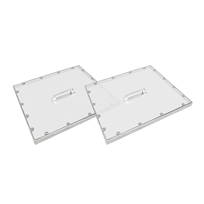Turbo Air PC-60J Clear Pan Cover 27-3/8 x 22-1/2" x 1-1/4" for JBT-60