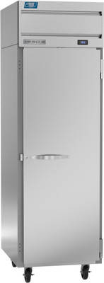 Beverage Air CT1HC-1S 26" W One-Section Solid Door Reach-In Cross-Temp Convertible Refrigerator/Freezer