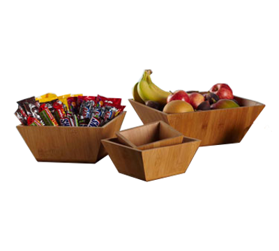 American Metalcraft BAM94 125 Oz. Bamboo Bowl