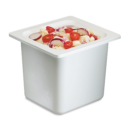 San Jamar CI7001WH White Chill-It Food Pan