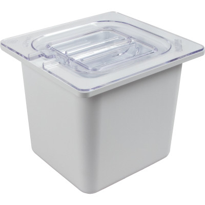 San Jamar CI7001WH White Chill-It Food Pan